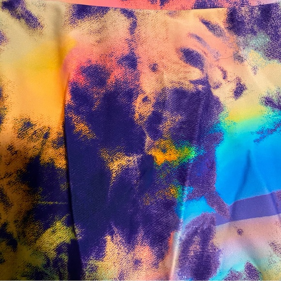Torrid Wireless Long Length Swim Dress Tie Dye 1X - Picture 11 of 15